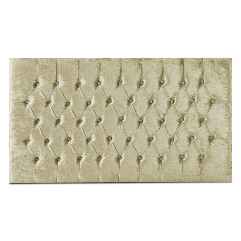 Bresnahan Upholstered Headboard, Champagne, Double (4'6)