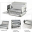 Système d'alimentation automatique pour la volaille - capacité de 25 lb, galvanisé et aluminium, économise du travail et du temps