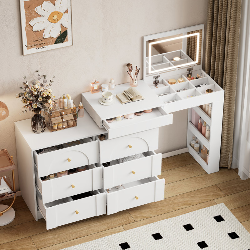 Dressing Table with Mirror