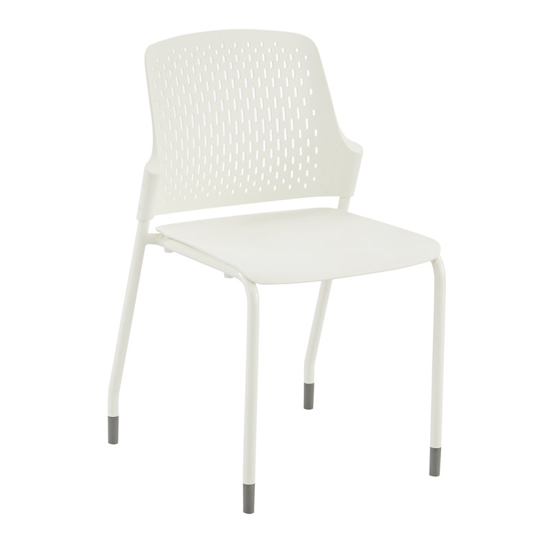 Chaise empilable, Blanc