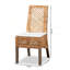Ensemble de chaises de salle à manger 2 pièces Modern Bohemian