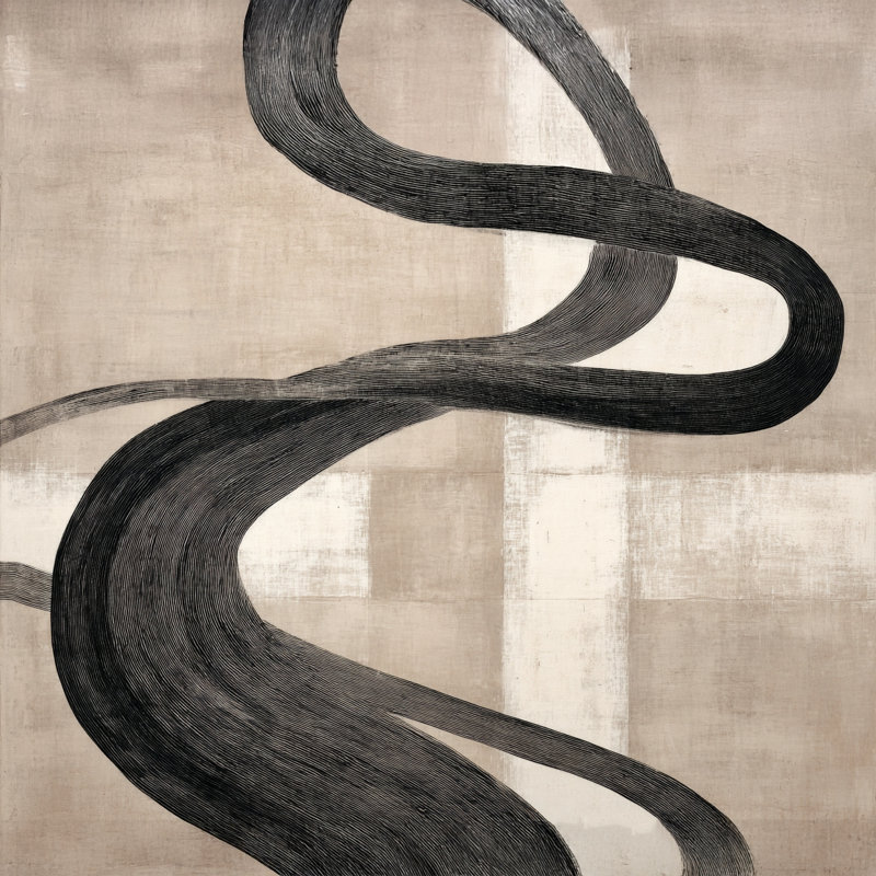 «Bold Pathway», art mural sur toile tendue, H 20 po x l 20 po