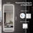 Led Backlit Full Body Mirror, Wall Mount Dressing Mirror, Adjustable Brightness, Horizontal/vertical Install, Dressing Room Living Room Decor