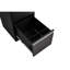 3 Drawer File Cabinet With Lock - Metal Material, , Fits Letter/A4/Legal Files, Organizes Work Area, Silent Slides , Rust-, A4/Legal/Letter Size Files-84679257