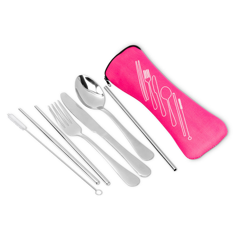 Ebern Designs Stainless Steel (18/10) Flatware Set