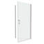 Universal Pivot Shower Door,Open Outside,With 1/4" Tempered Glass-112514049