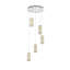 Luminaire suspendu DEL de 20 po Aston en chrome-1401608220
