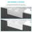 White Farmhouse Sink - 33 X 20 X 10 Inch White Ceramic Porcelain Double Bowl Reversible Design Farm Kitchen Sink