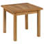Monaco Outdoor Square Teak Coffee Table-427595361