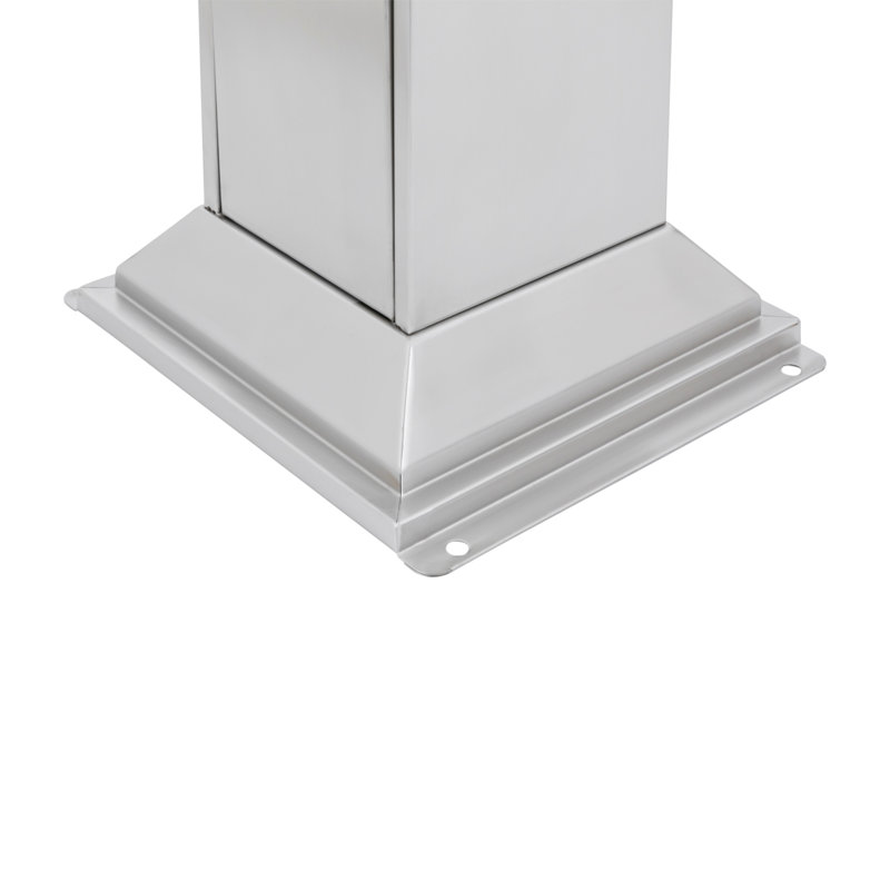 Fumoir en acier inoxydable YaoTown 201, Blanc