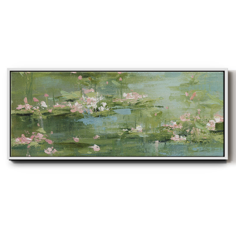 Celadon- Framed Canvas