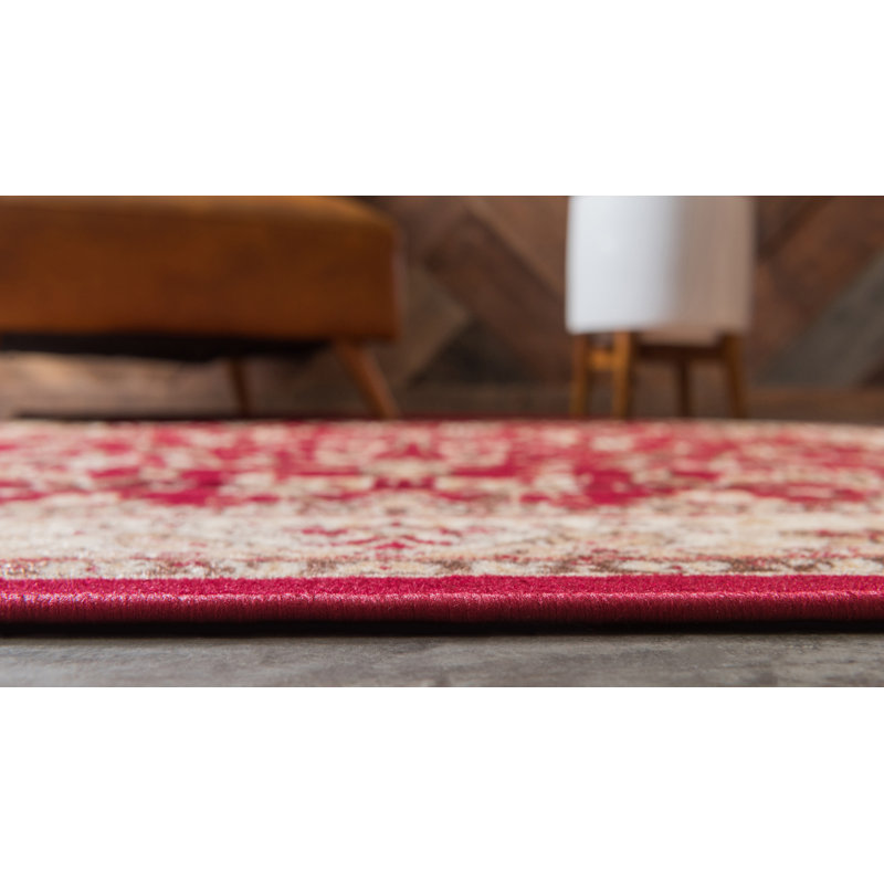 Oriental Area Rug, Rectangle 66 x 91cm