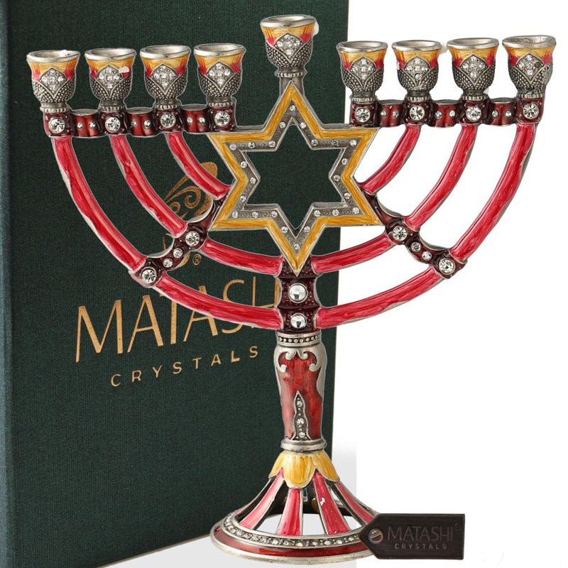 Pewter Menorah