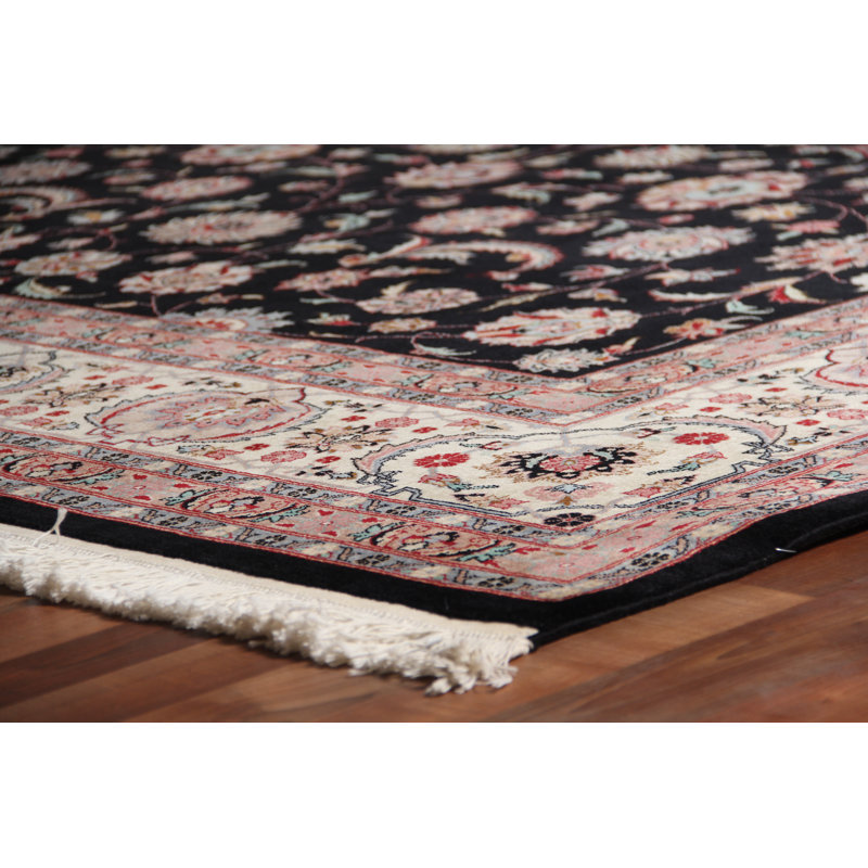 Fine Kashan One-of-a-Kind 9'2" X 12' Area Rug