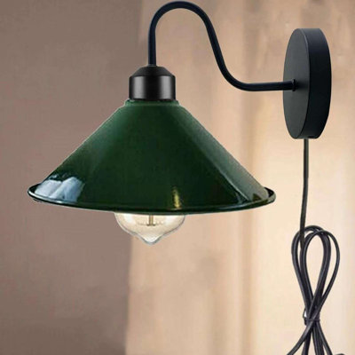 Anastasha Plug-in Armed Sconce