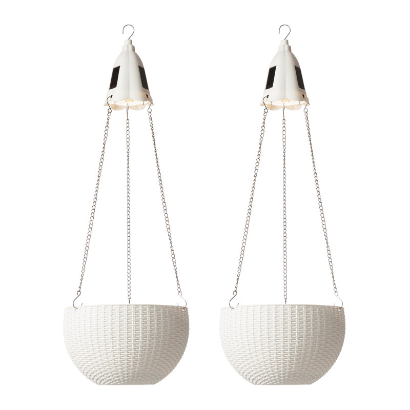 Hanging Planter, White