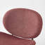 Chaise d'appoint simple en polyuréthane / polyester avec finition noyer-782197321