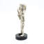 Sculpture décorative en aluminium sur base - 5 x 5 x 13 po