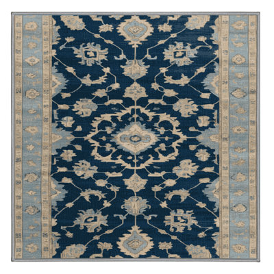 Machine Washable Overdyed Grey Area Rug