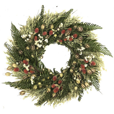 Handcrafted Dried Mixed Assortment 15'' Wreath