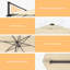 Parasol en porte-à-faux 132 po Derontae-788977043
