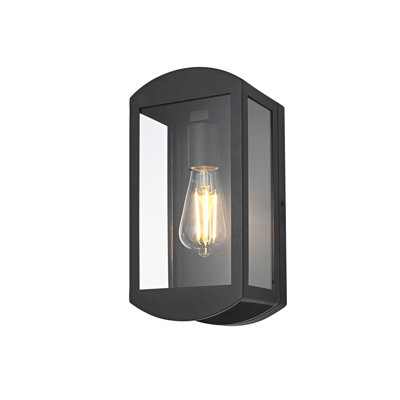Miles Outdoor Wall Sconce in Black