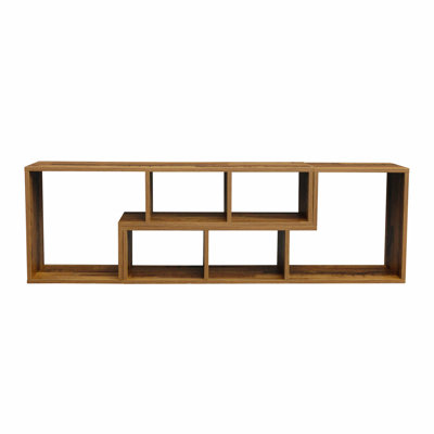 Double L-Shaped TV Stand with Display Shelf and Bookcase, Durable and Stylish for Modern Living