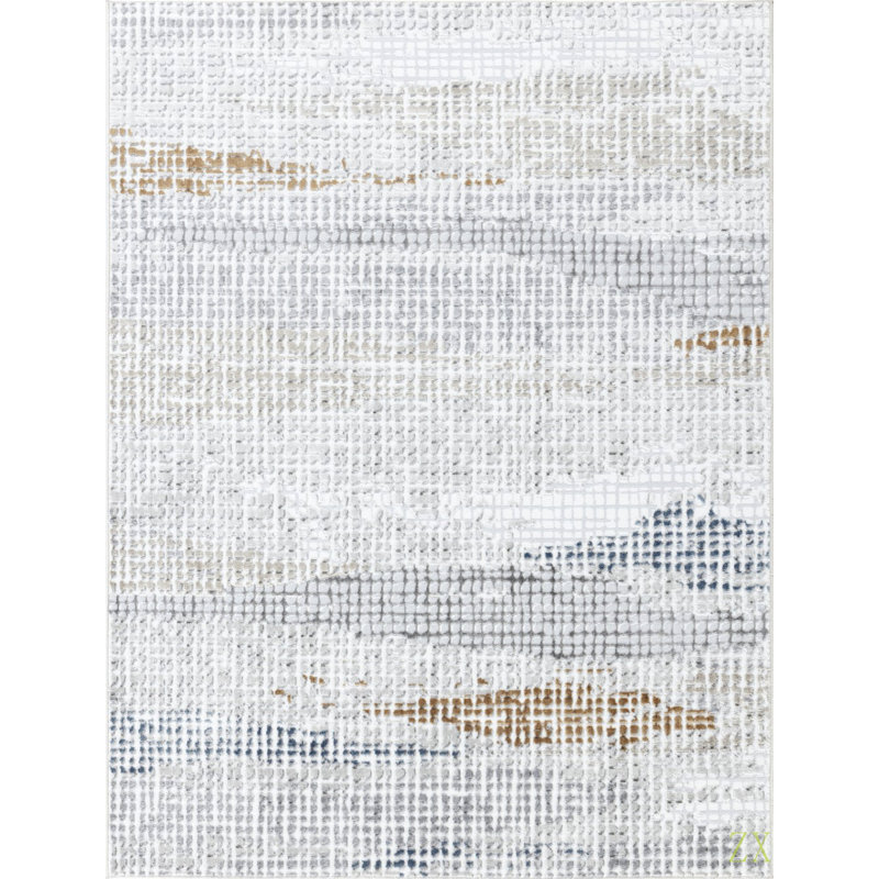 Textures 7 pi. 10 po X 9 pi 10 po Tapis, Rectangle 7 pi 10 po x 9 pi 10 po