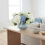 Hydrangea and Viburnum Arrangement in Decorative Vase