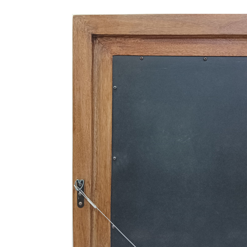 Solid And Engineered Wood Flat Floor Mirror