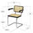 Cesca Cane Dining Arm Chair Armchair-279712008