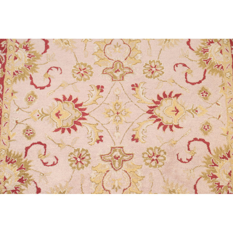 Tapis floral touffeté à la main 5 x 8