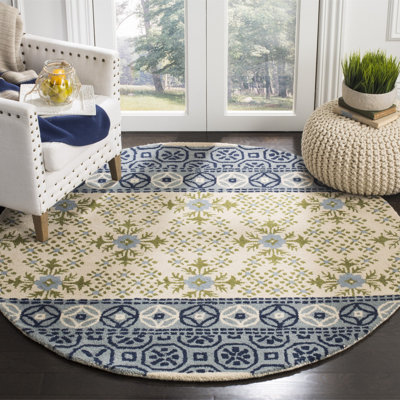 Tapis en laine touffeté à la main Pooler