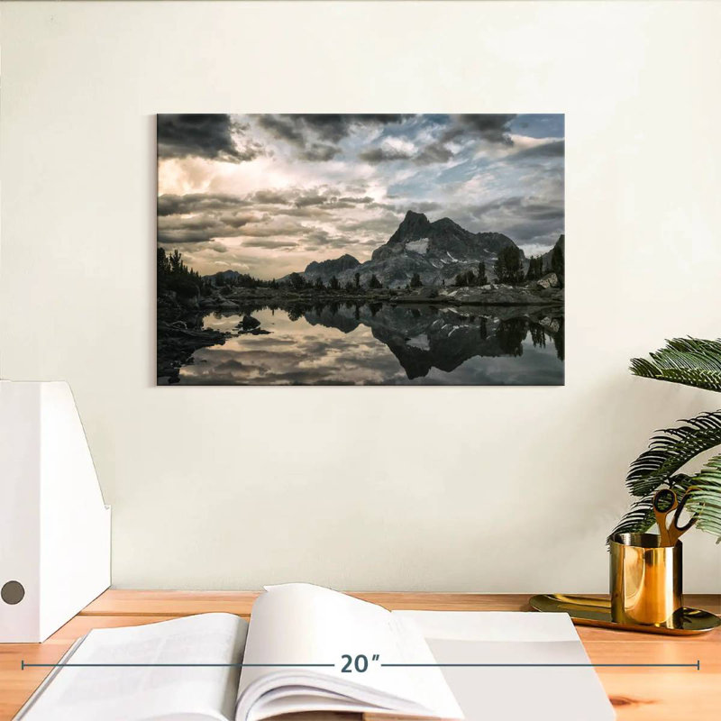 Alvord Sierra Nevada At Sunset, 8" H x 12" W
