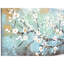 Oeuvre surdimensionnée lime sur toile, 47 x 27, peinte à la main pour la beauté printanière, toile d'art 47 "27", élégance