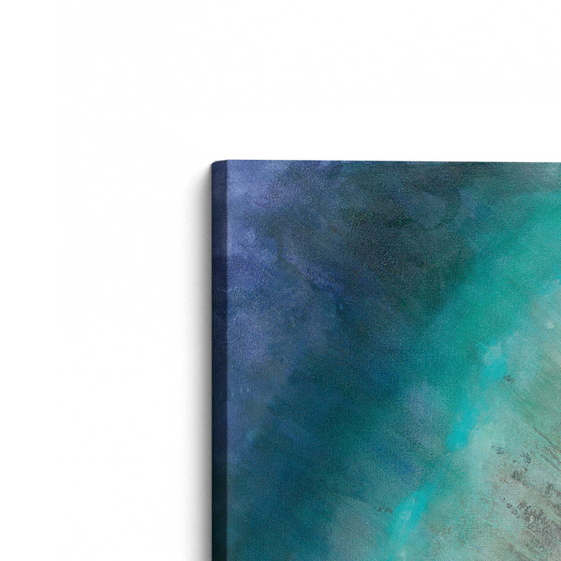 Impression sur toile Ocean's Hidden Palette, Toile tendue, 1, H 12 po x l 12 po x P 1,25 po