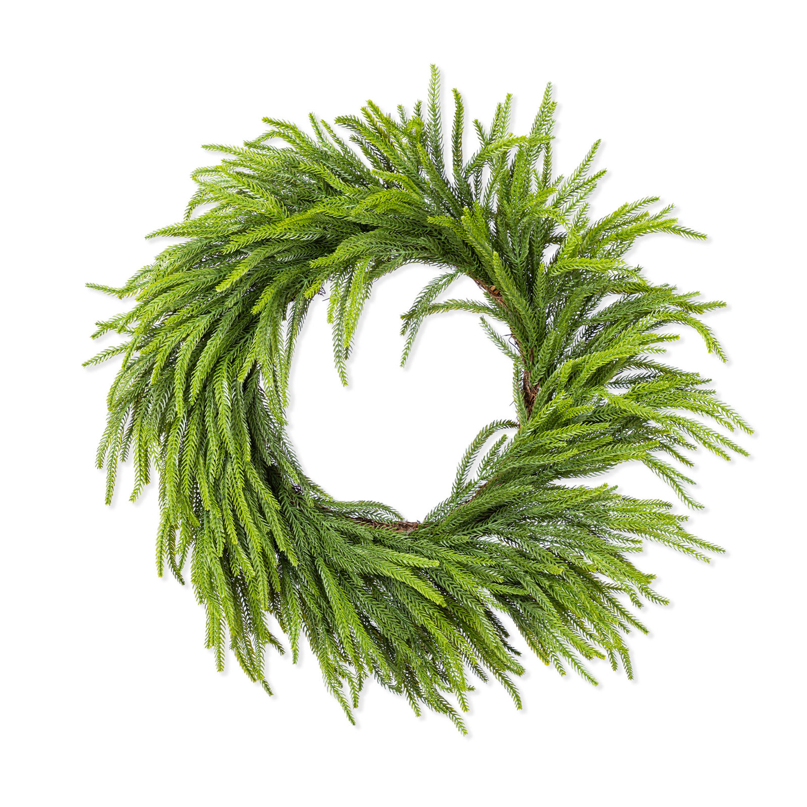 28"D Christmas Greenery PE Dripping Wreath