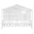 Berthold Kids Twin House Bed with Light and Shelves-1950588351