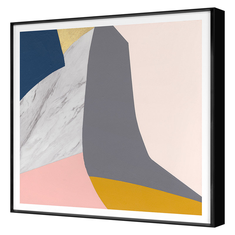 Mode #6 Print by Goderwis, Kyle, 42" H x 42" W, Black Framed