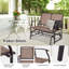 Chaise berçante d'extérieur en acier Gries-98652455