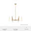 Luminaire lustre 6 lumières Hunter Sunjai-73606466-99469400