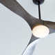 Franny 3 Blade Ceiling Fan with LED Light Kit