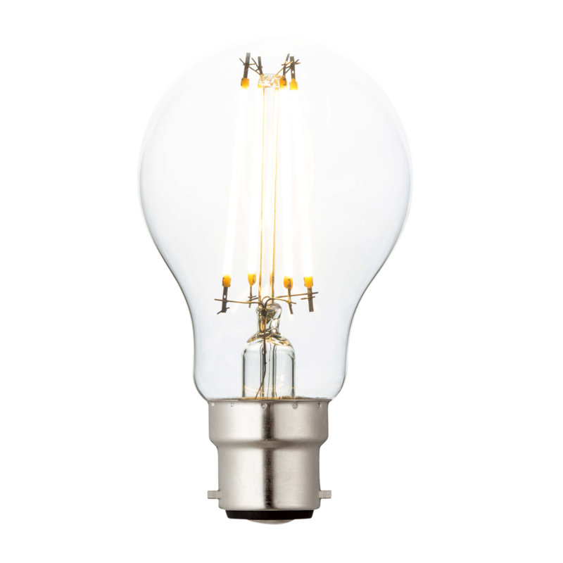 B22 BC A60 GLS LED Non-Dimmable Bulb - 806lm 2700K Warm White, 7W