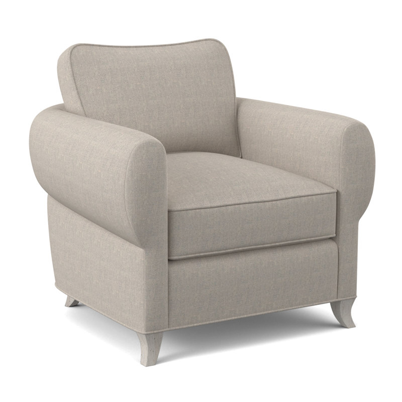 Cocoon Sunbrella® Boucle Armchair, Libby Linen, Bisque