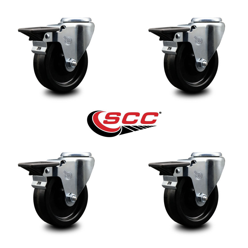 Phenolic Swivel Bolt Hole Caster