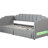 Gray Extendable Upholstered Twin Xl To King Daybed With Led And Storage Drawers, Comfort - Filled Size Design, Two Pine Wood Construction-1356663123
