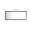 Miroir de salle de bain 88 x 38 pouces à DEL avec cadre en aluminium (miroir inclus seulement)-1124151557-1124151576