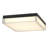 11-inch Black Integrated LED Flush Mount