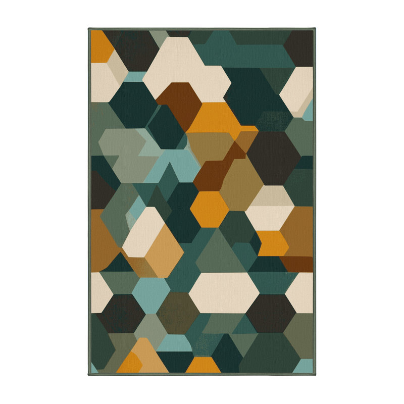 Tapis Earth Architecture, Rectangulaire 2 pi x 3 pi