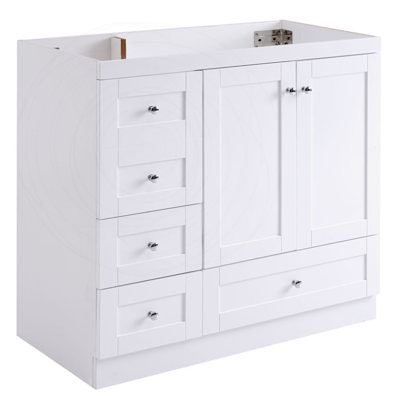 Meuble-lavabo 36 po (lavabo non inclus), Blanc